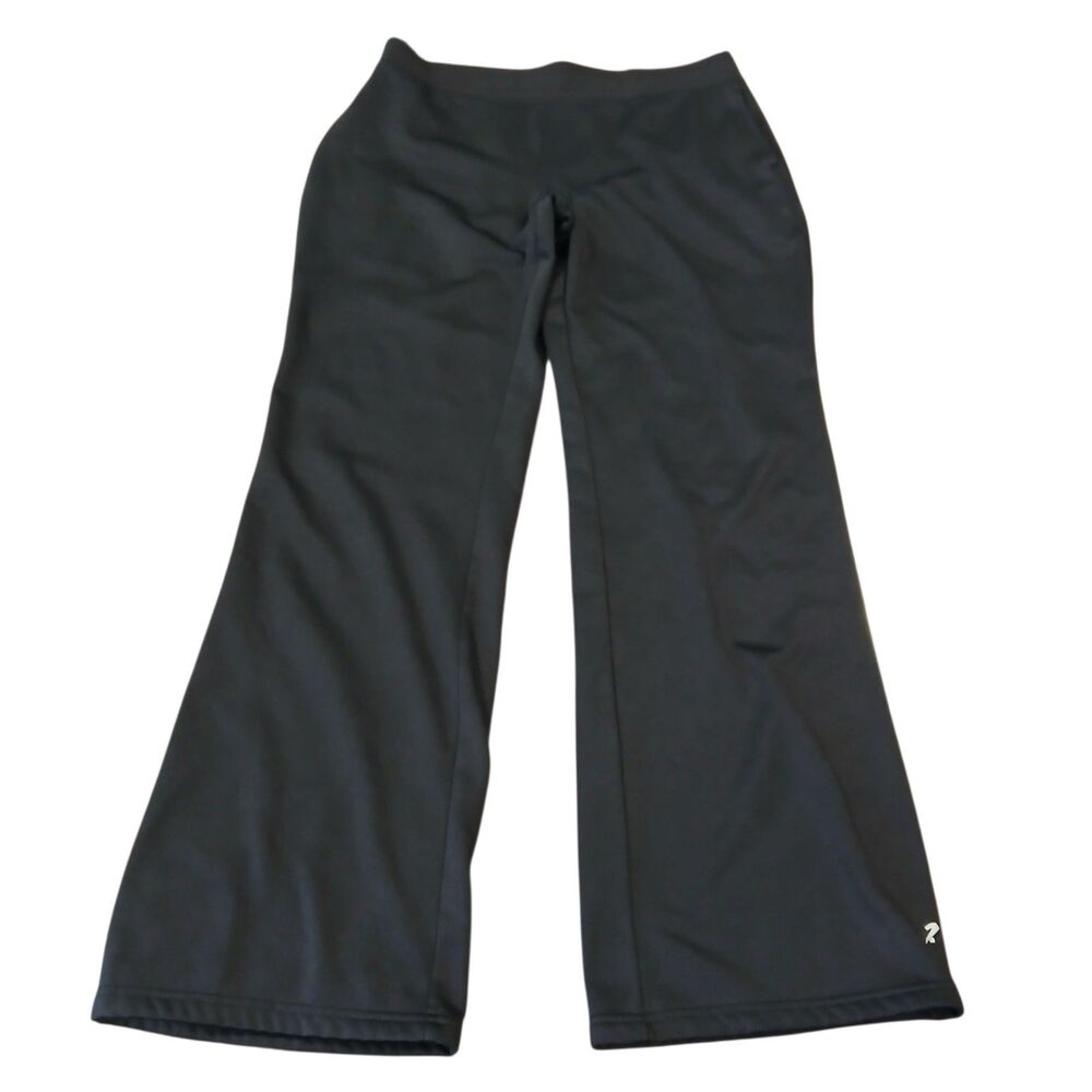 Energy Zone Women's Relaxed Athletic Black Pants Size Medium  Slash Pockets